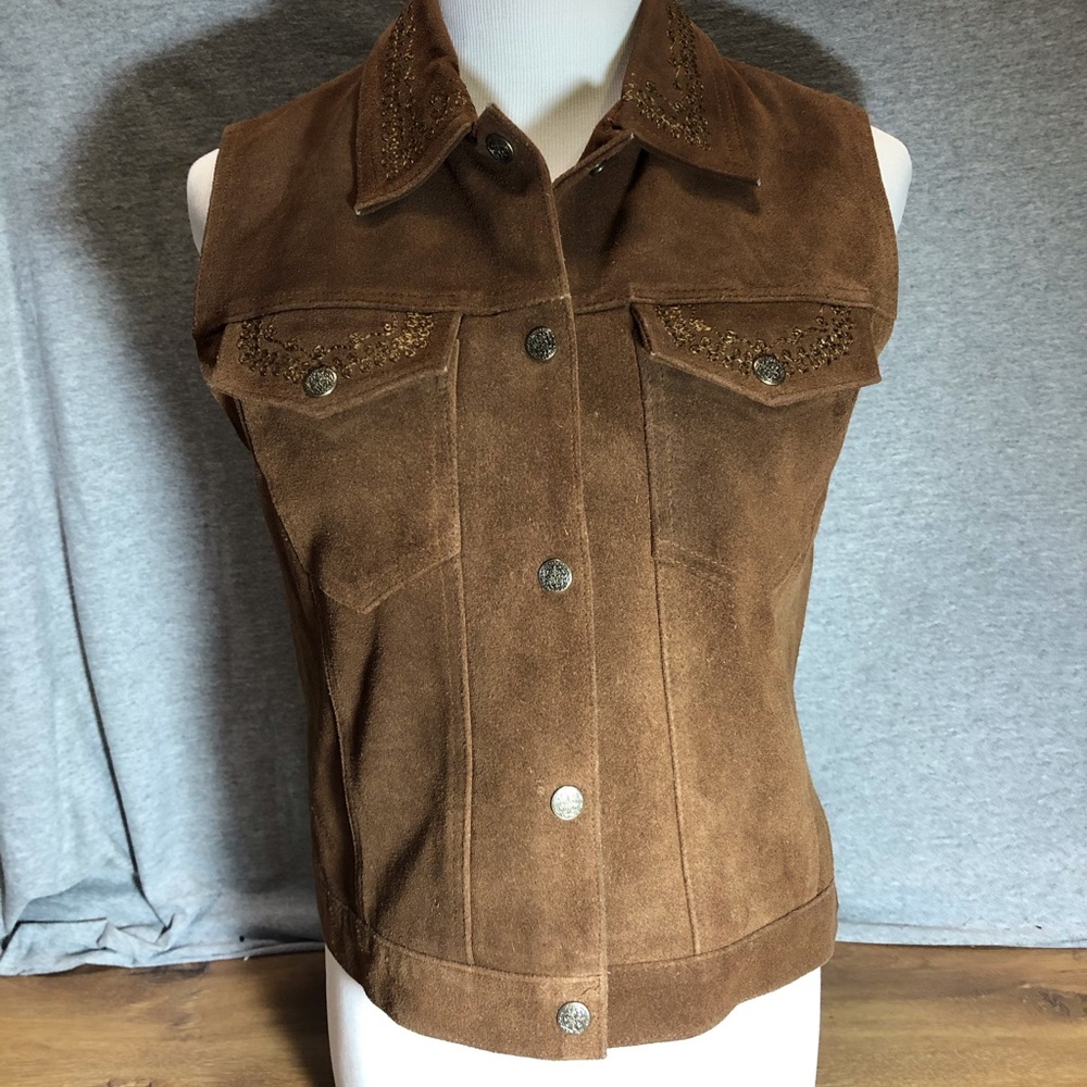 Agapo Genuine Leather Vest